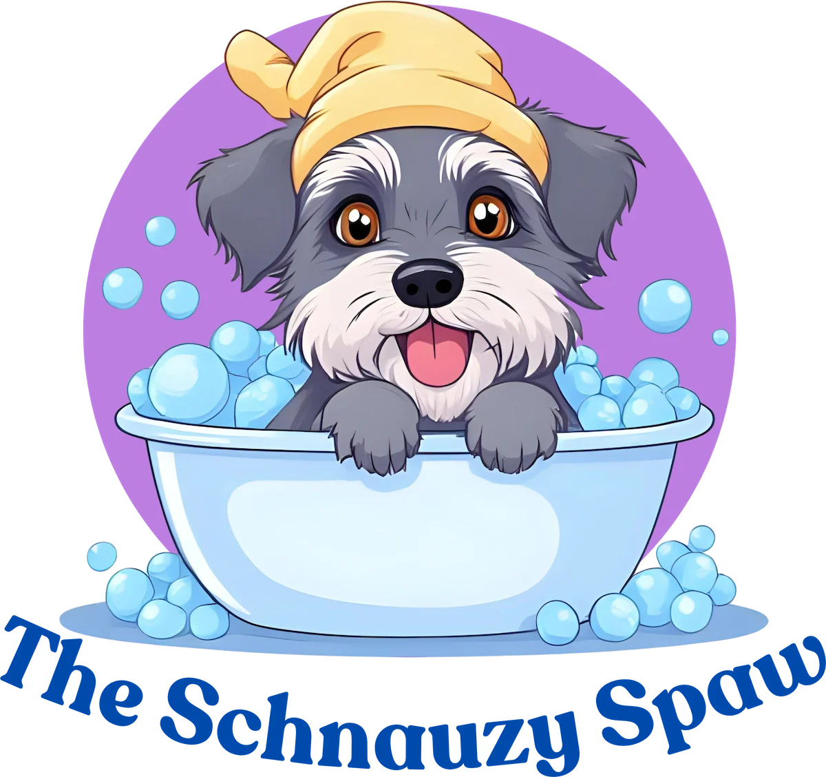 The Schnauzy Spaw Logo
